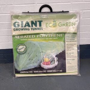 Haxnicks Grow Tunnel - EcoGreen Giant Aerated Polythene