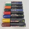 Kuretake ZIG Posterman Wet-Wipe PMA-770 Liquid Chalk Pen with 15mm Tip - Pack of 8 - 5