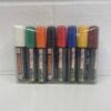 Kuretake ZIG Posterman Wet-Wipe PMA-770 Liquid Chalk Pen with 15mm Tip - Pack of 8