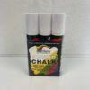 Rainbow Chalk Liquid Chalk Pen with 15mm Nib - White - Pack of 3
